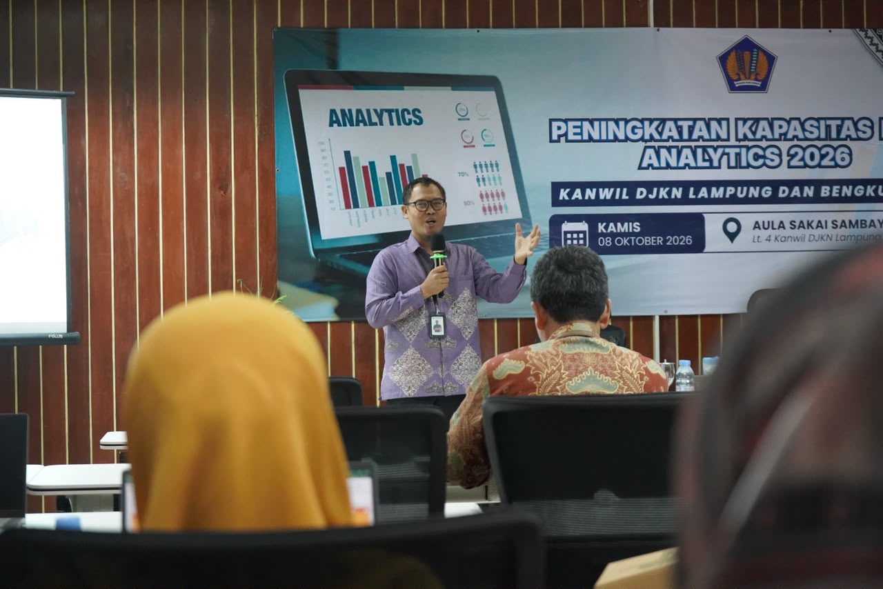 Kanwil DJKN Lampung dan Bengkulu Tingkatkan Kapasitas Pegawai melalui Pelatihan Data Analytics