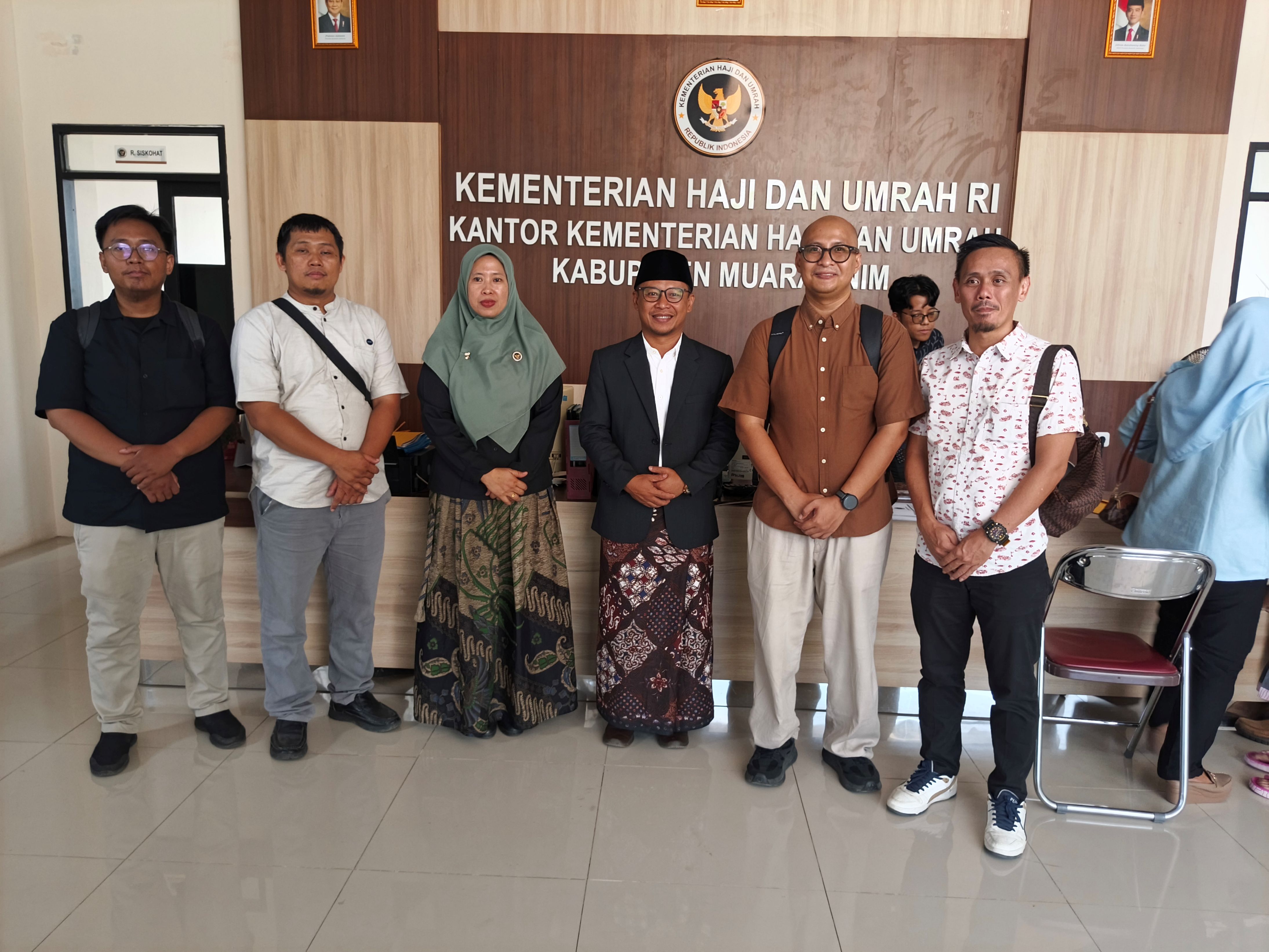 KPKNL Lahat Laksanakan Evaluasi Kinerja BMN pada Kantor Kementerian Haji dan Umrah Kabupaten Muara Enim