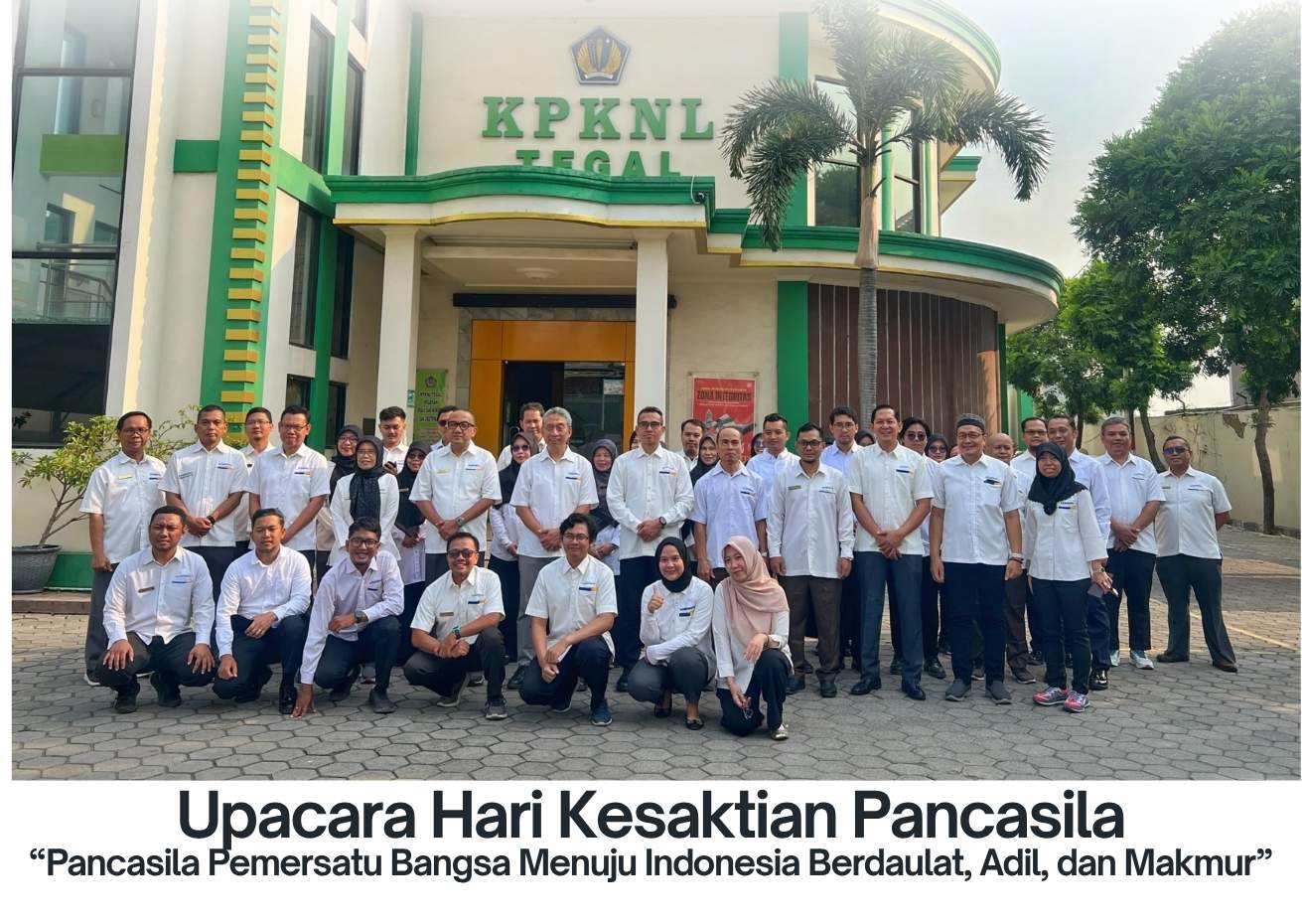 Sinergi Perwakilan Kementerian Keuangan Tegal dalam Upacara Hari Kesaktian Pancasila