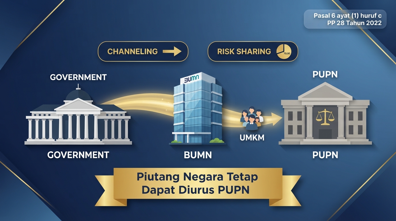 Channeling dan Risk Sharing: Pengecualian Hukum yang Membuat PUPN Tetap Berwenang atas Piutang BUMN