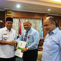 Kanwil DJKN Jawa Timur Lakukan Koordinasi Dan Penyerahan ABMA/T ke Pemkab Lamongan