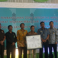 Berkomitmen Cegah Korupsi, KPKNL Tarakan Selenggarakan Pencanangan Pembangunan Zona Integritas