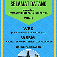 Zona Integritas menuju Wilayah Bebas dari Korupsi (WBK) dan Wilayah Birokrasi dan Bersih Melayani (WBBM) di KPKNL Pamekasan