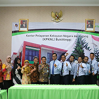 Diskusi Kelompok Terpumpun KPKNL Bukittinggi dan LPMP Lampung dalam Kegiatan Studi Tiru Menuju WBBM 