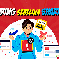 Jangan Mudah Termakan Hoax, Saring Sebelum Sharing