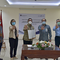 Serahkan KMK Pengangkatan, Dirjen KN Berharap Dewan Direktur LPEI Lakukan Terobosan dan Inovasi dalam Mendukung PEN