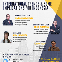 Selenggarakan Webinar Internasional "Property Asset Management&rdquo;, Wujud Komitmen DJKN Tingkatkan Pengelolaan Aset Negara