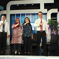 Kanwil DJKN Kalimantan Barat dan KPKNL Pontianak Kenalkan Program Keringanan Utang di Bincang 56 TVRI