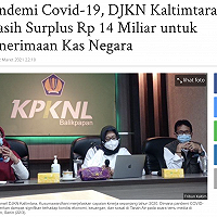 Pandemi Covid-19, DJKN Kaltimtara Masih Surplus Rp 14 Miliar untuk Penerimaan Kas Negara