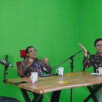 KPKNL Pontianak dan Kanwil DJKN Kalbar Sosialisasikan Program Keringanan Utang lewat Podcast BDK Pontianak