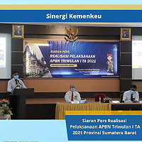 Kemenkeu Sumbar Gelar Press Conference Realisasi APBN Triwulan I TA 2021