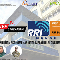 Masyarakatkan Kedai Lelang UMKM, KPKNL Medan Adakan Dialog Interaktif melalui Siaran RRI Pro I 