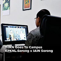 DJKN Goes To IAIN Sorong, KPKNL Sorong Sampaikan Pentingnya Pengelolaan Kekayaan Negara 