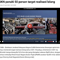 DJKN penuhi 50 persen target realisasi lelang