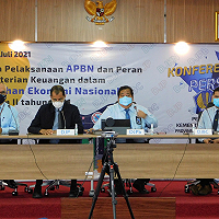 Kemenkeu Kalselteng Adakan Konferensi Pers Kinerja APBN 2021