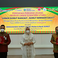 Sinergi Antar Instansi, Dekranasda Sumut Apresiasi Program Kedai Lelang UMKM KPKNL Medan