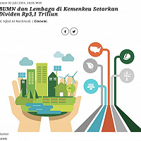 BUMN dan Lembaga di Kemenkeu Setorkan Dividen Rp3,1 Triliun