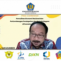 DJKN Sumut Paparkan Peran dalam PEN pada KonPers Perwakilan Kemenkeu Sumut