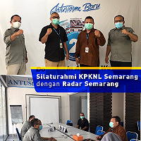 Perluas Publikasi, KPKNL Semarang Kunjungi Radar Semarang dan Trax-FM