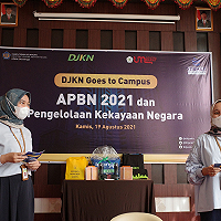Berikan Edukasi APBN ke Mahasiswa, KPKNL Bukittinggi Selenggarakan DJKN Goes To Campus