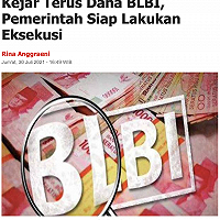Kejar Terus Dana BLBI, Pemerintah Siap Lakukan Eksekusi