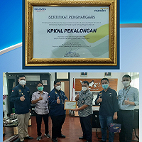 KPKNL Pekalongan Terima Apresiasi dan Penghargaan Dari Bank Mandiri