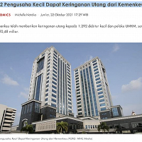 1.292 Pengusaha Kecil Dapat Keringanan Utang dari Kemenkeu