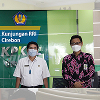 Jalin Komunikasi dan Sinergi, LPP RRI Cirebon Kunjungi KPKNL Cirebon