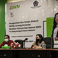 Kunjungi KPKNL Sorong, Direktur Hukum dan Humas DJKN Berikan Pembinaan Terkait Penanganan Perkara dan Kehumasan