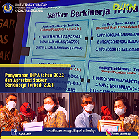 Hattrick! KPKNL Tasikmalaya Raih Penghargaan Satker Berkinerja Terbaik Pengelolaan DIPA Tiga Tahun Berturut-turut