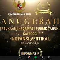 Kanwil DJKN Aceh Kembali Raih Penghargaan Dalam Keterbukaan Informasi Publik 2021