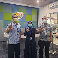 Kanwil DJKN Jatim Suarakan Lelang UMKM Sidoarjo melalui &ldquo;Udara&rdquo;