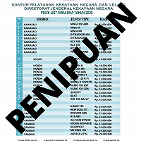 Waspada Penipuan Mengatasnamakan Lelang