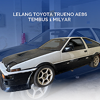 Lelang Mobil Legendaris Toyota Trueno AE86 Tembus Rp1 Miliar