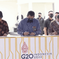 Penerima PMN Klaster Infrastruktur Tanda Tangani LoC di Sela Peresmian Tol Binjai-Stabat