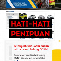 AWAS, PENIPUAN LELANG SEMAKIN CANGGIH