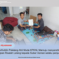 Jaga Kepuasan Stakeholder, KPKNL Mamuju Buka Layanan di Rumah Dinas Pasca Gempa Magnitudo 5,8