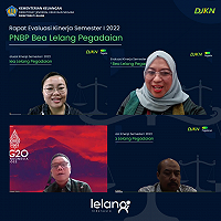 Tindaklanjuti PKS, DJKN dan Pegadaian adakan Rapat Evaluasi Kinerja Semester I Tahun 2022