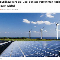 Barang Milik Negara EBT Jadi Senjata Pemerintah Redam Pemanasan Global