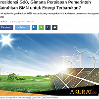 Presidensi G20, Gimana Persiapan Pemerintah Gairahkan BMN untuk Energi Terbarukan?