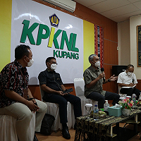Pertama kalinya, Dirjen Kekayaan Negara Kunjungi KPKNL Kupang