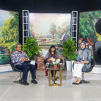 Kemenkeu Bersama Rakyat Kawal Subsidi dalam Bincang Suara Sriwijaya dengan TVRI Sumsel