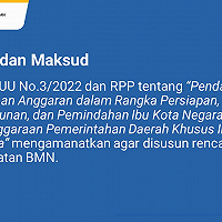 OPTIMIZATION OF STATE ASSETS IN JAKARTA UPON RELOCATION OF CAPITAL 