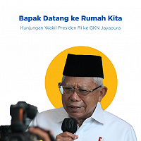 Kunjungi GKN Papua, Wapres RI Perintahkan Pemerintah Setempat Bantu UMKM 