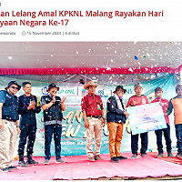 Adakan Lelang Amal KPKNL Malang Rayakan Hari Kekayaan Negara Ke 17