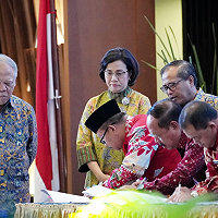 Hadiri Serah Terima BMN PUPR, Menkeu: Transparansi #UangKita untuk Pembangunan