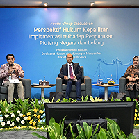 Perkuat Kompetensi Pengurusan Piutang Negara dan Lelang, DJKN Gelar FGD Perspektif Hukum Kepailitan