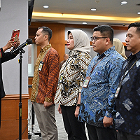 Lantik Pejabat Pengawas, Dirjen KN Ingatkan Pegawai untuk Siap Adaptasi dan Inovasi