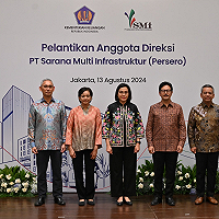 Lantik Direksi PT SMI, Menkeu Harapkan Perseroan Memberikan Dampak Positif bagi Pembangunan Indonesia